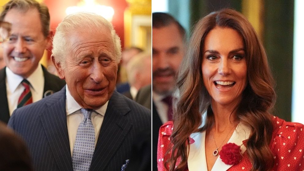 Kate Middleton and King Charles reunite for cancer charity event