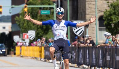 US Road Championships: Enzo Hincapie solos to victory in Junior Men's road race