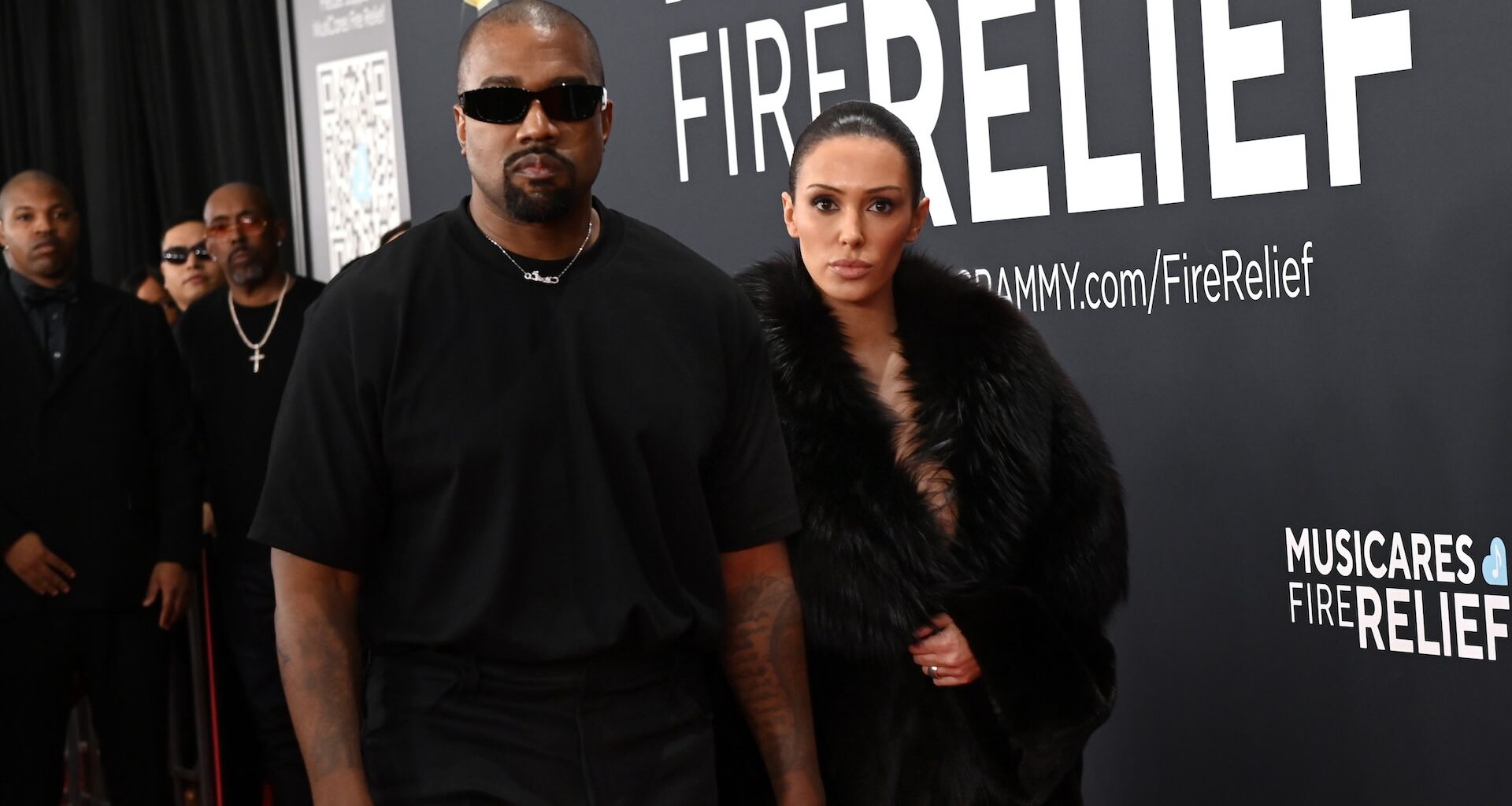 Ye and Bianca Censori