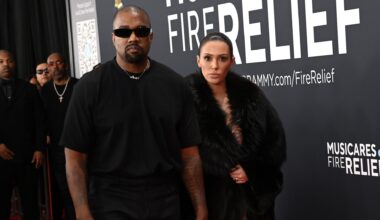 Ye and Bianca Censori