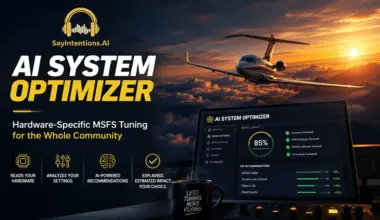 SayIntentions’ free AI optimizer reads your PC and tells you which MSFS settings to change