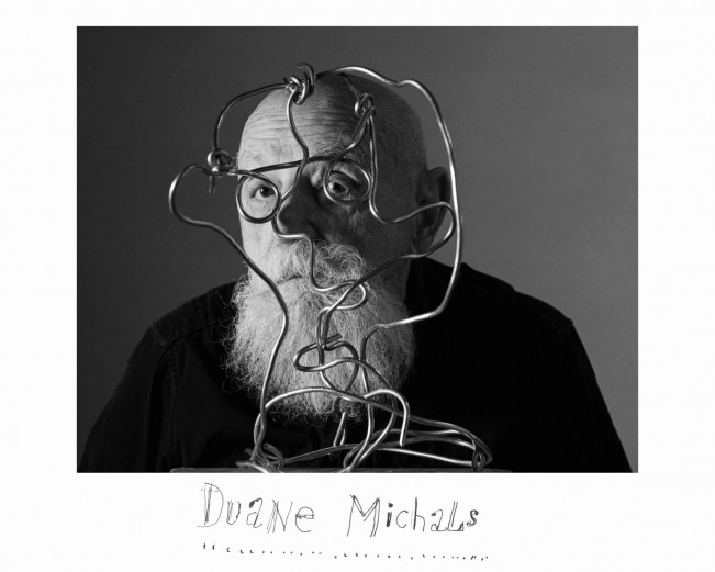 ©Duane Michals, self portrait, 2024