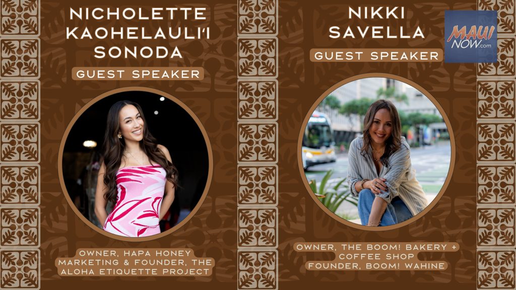 The Way She Should Go: A networking experience for wāhine entrepreneurs comes to Wailea : Maui Now
