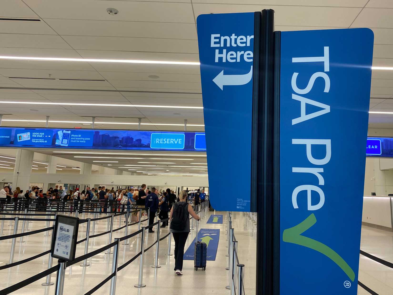 tsa pre check lane