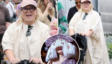 Sia ditches signature disguise for rare barefaced outing in LA
