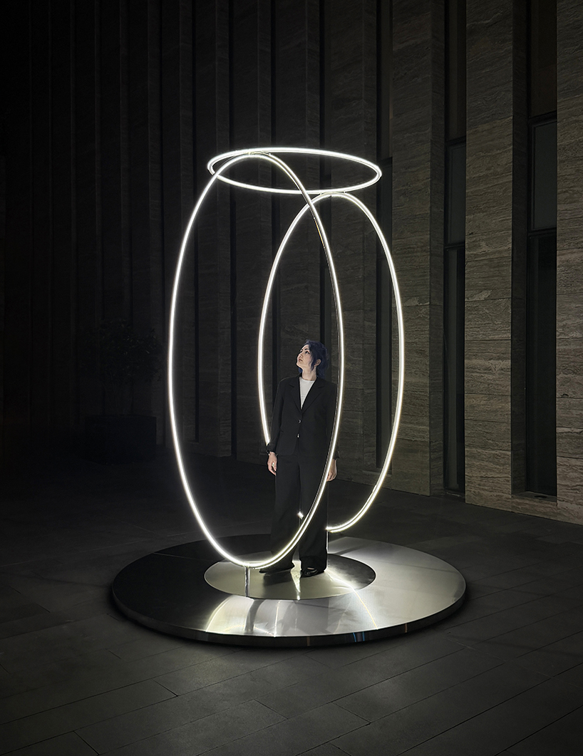 karolina halatek’s installation transforms light into an immersive architectural field in istanbul - 2