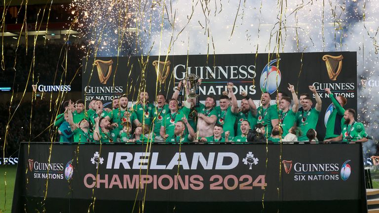 Ireland winning the Grand Slam 