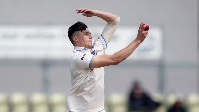 Henry Crocombe has taken 21 wickets in the County Championship Division One