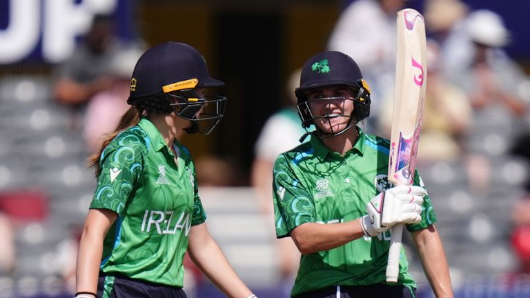 Lewis (right) said the ICC Women's T20 World Cup has made her side hungry to improve
