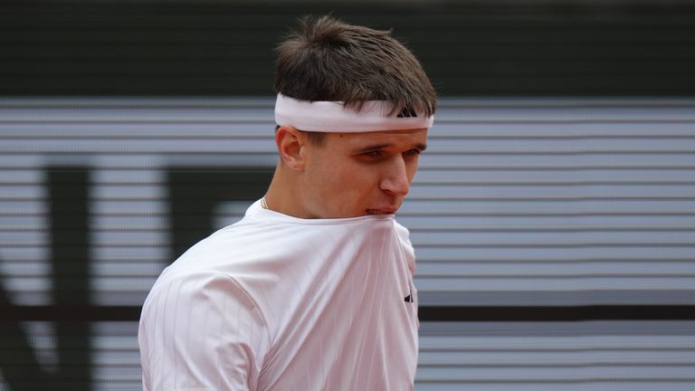 Czech Republic's Jakub Mensik