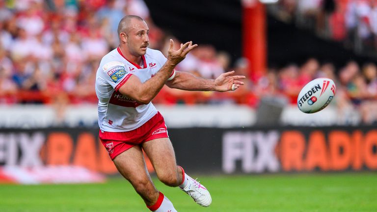Hull KR's Karl Lawton has scored two tries so far this season