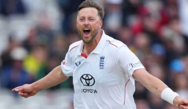 England vs New Zealand: Ollie Robinson bags two more wickets between rain delays to edge hosts closer to first Test victory | Cricket News