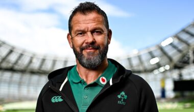 Ireland head coach Andy Farrell