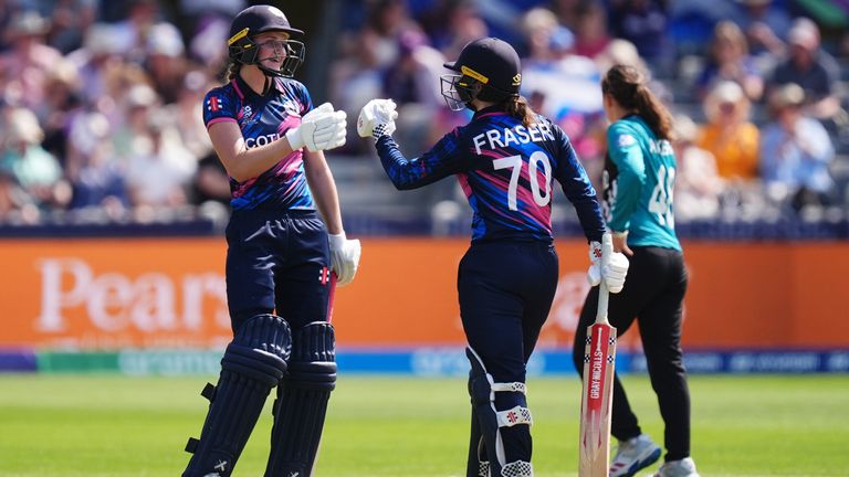 Darcey Carter continued her stellar World Cup campaign with another half-ton