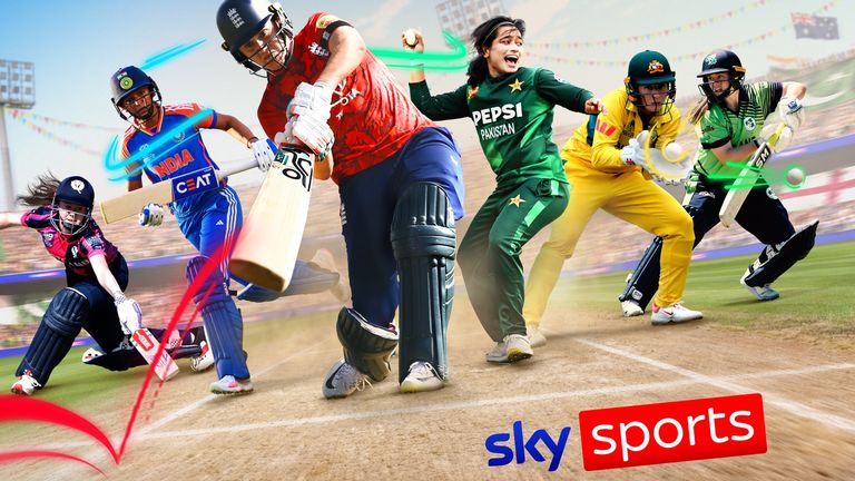 Watch all of England, Ireland and Scotland's matches at the ICC Women's T20 World Cup for free on the Sky Sports App