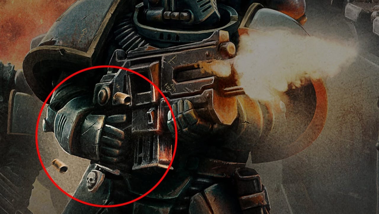 Space Marine in Official Warhammer: The Horus Heresy Art Has an Extra Finger — Games Workshop Responds