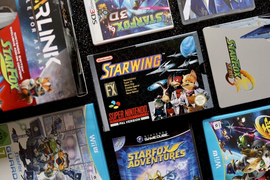 Star Fox flatlay