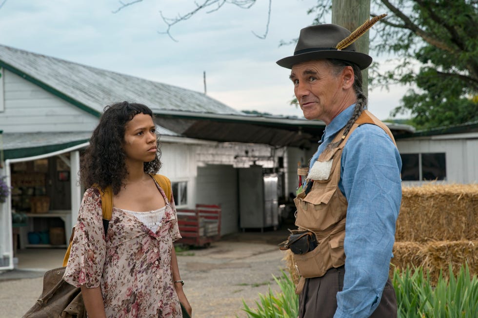 Taylor Russell and Mark Rylance, Bones and All taylor russell and mark rylance, bones and all