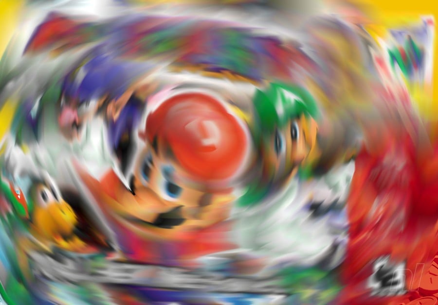 That darn washing machine! Which game has been swirled here?