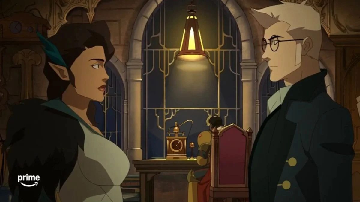 the legend of vox machina season 4 exclusive clip vex, Taryon and percy