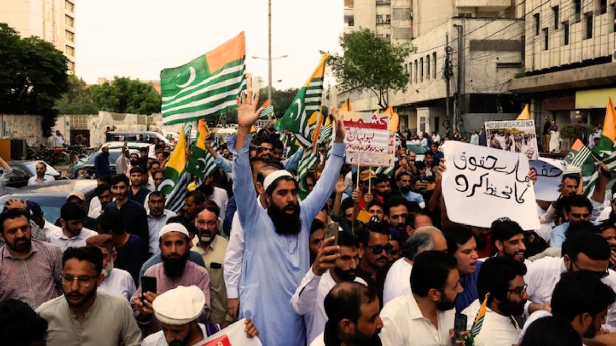 The protest by the Joint Awami Action Committee (JAAC) is seeking to implement a 38-point agenda, which demands subsidised flour, electricity, and abolition of 12 seats reserved in the legislative assembly for Kashmiris. (Image for Representation: File)