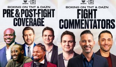 TNT Sports and DAZN Unveil Star-Studded Broadcast Team Beginning with Inaugural "The Fight" Event on July 4
