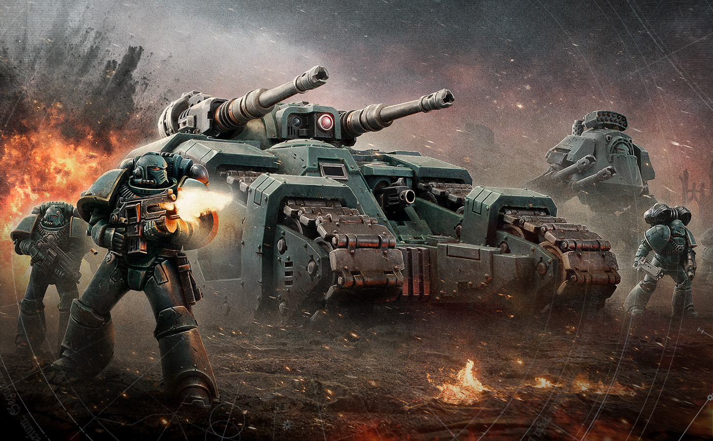 New MkIV Space Marines deploy to the Horus Heresy