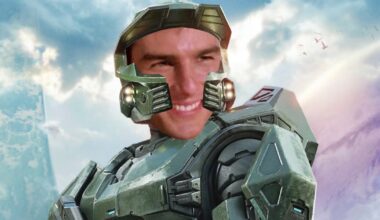 No, Tom Cruise wasn't nearly Halo's Master Chief, and Julia Roberts wasn't nearly in the series either - but there was this conversation at a party
