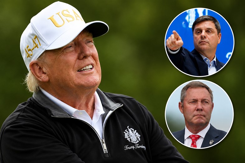 President Donald Trump has weighed in on the golf ball rollback after a delay was announced.