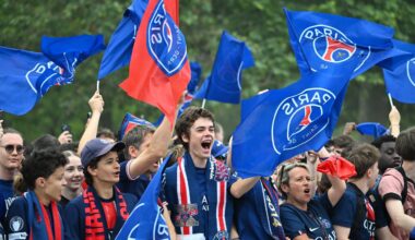 Violent clashes give way to peaceful PSG parade : NPR