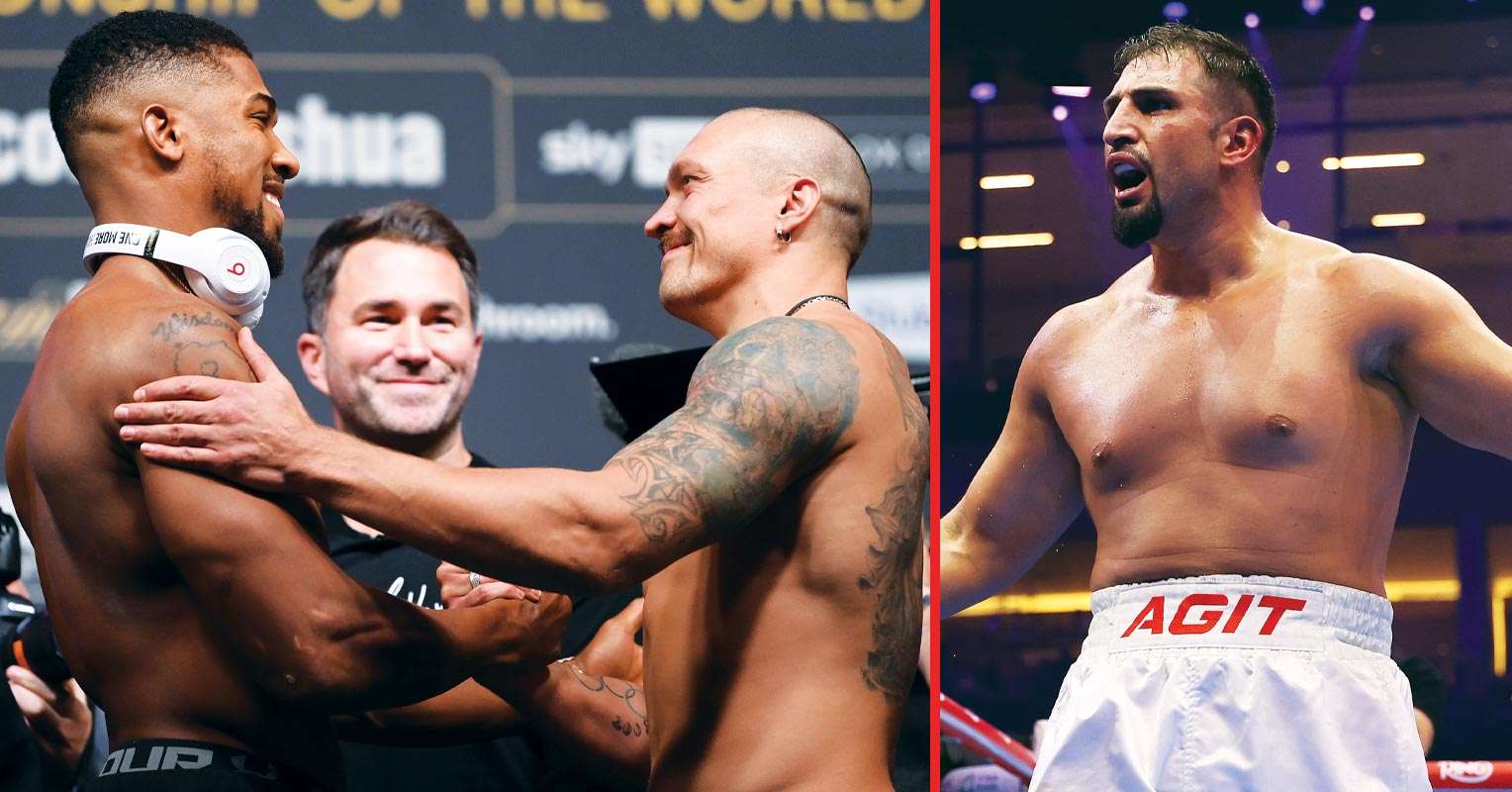 Anthony Joshua wants Usyk to face one man before Agit Kabayel: “That would be amazing”