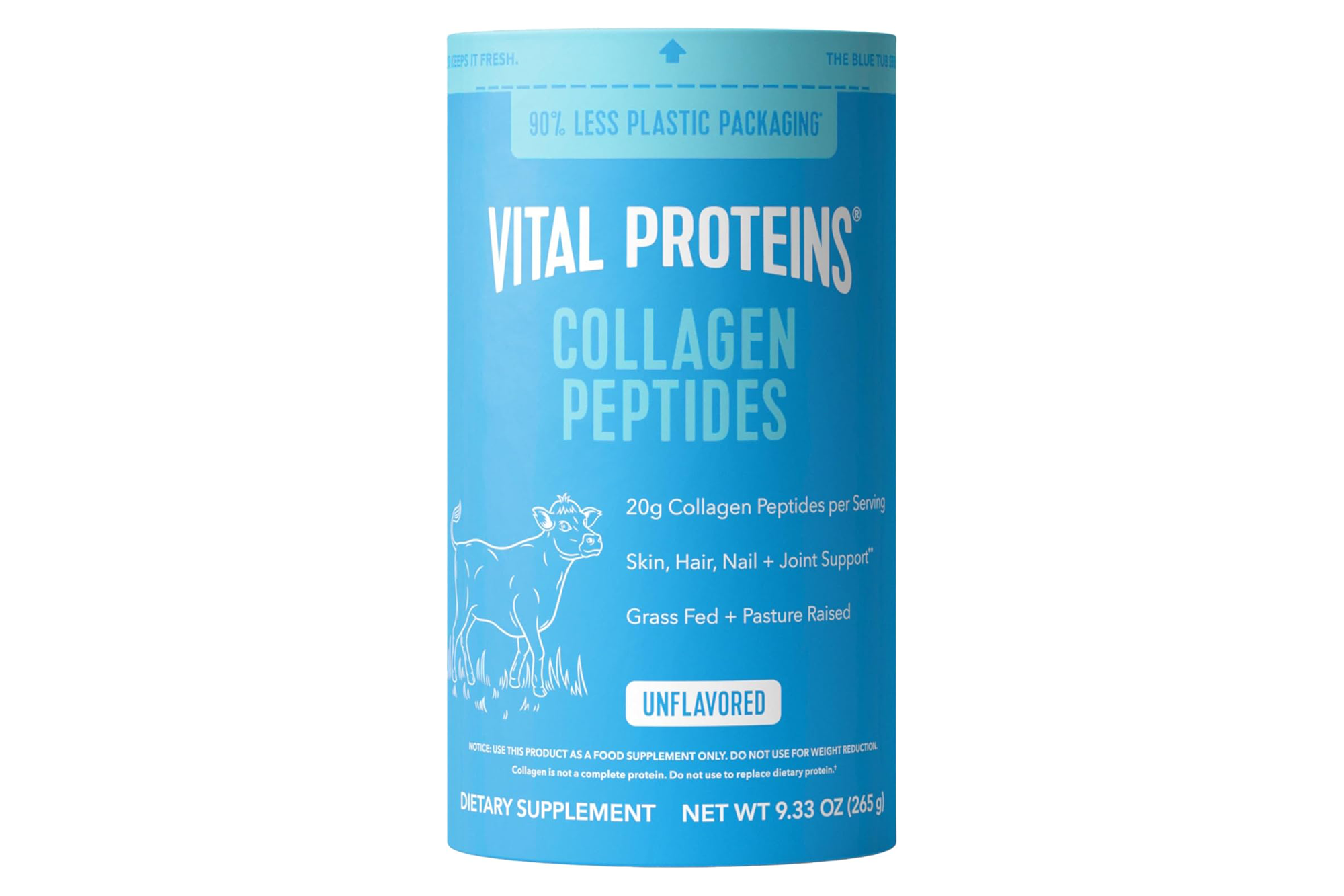 Vital Proteins Collagen Peptides dietary supplement container.