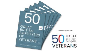 Northumbria University named one of the UK's top 50 employers of veterans