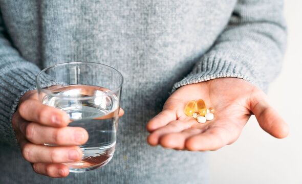 Wellness routine with vitamins and hydration Wellness routine with vitamins and hydration