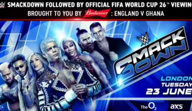 WWE agree deal to show England vs Ghana immediately after SmackDown in World Cup first