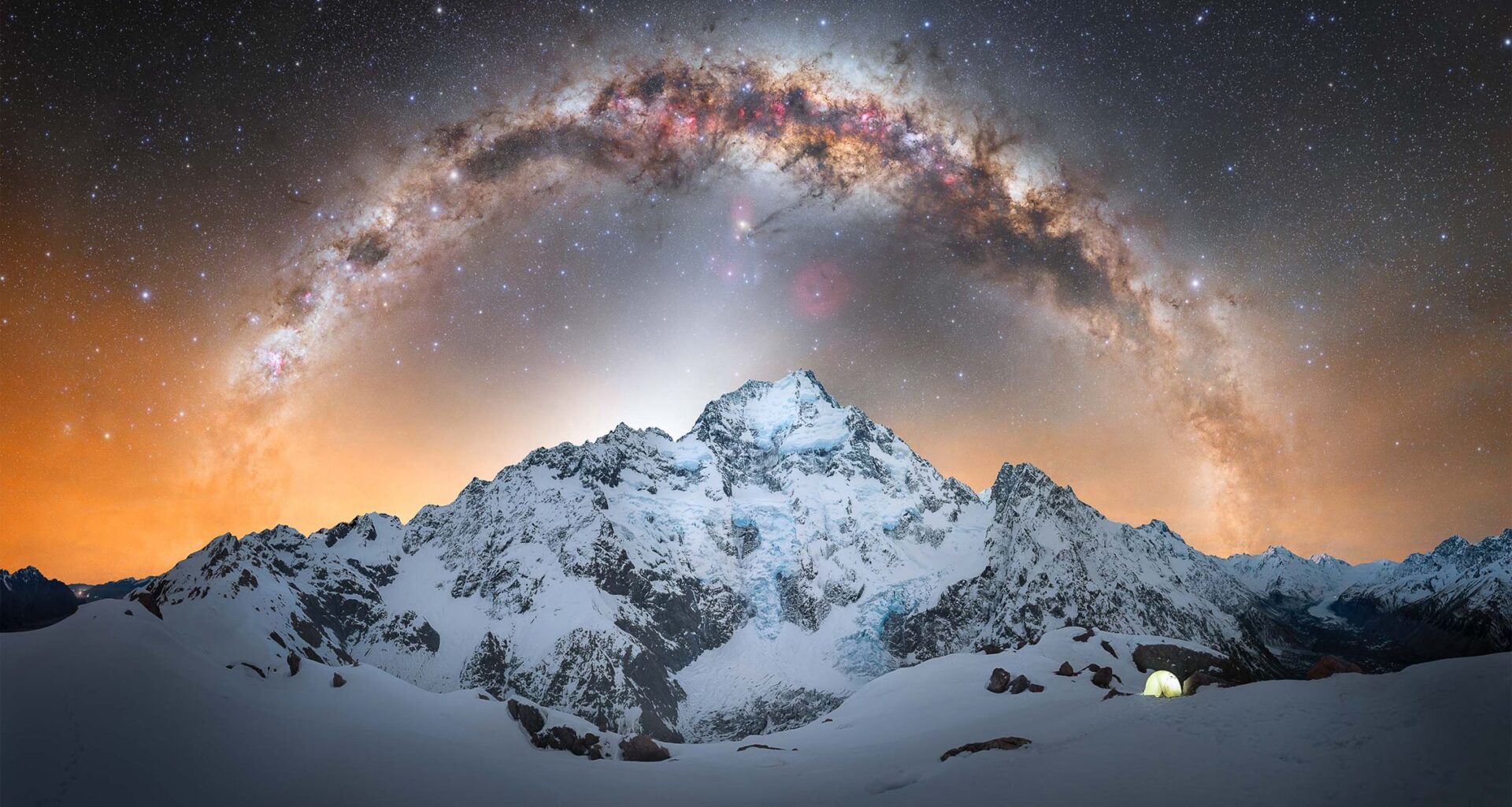 Award-winning Milky Way photo above Aoraki "became one of the most demanding challenges I had set for myself," says photographer