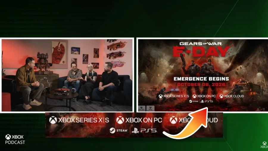 You Couldn't Make It Up! Xbox Accidentally Uploads Gears of War PS5 Trailer 1