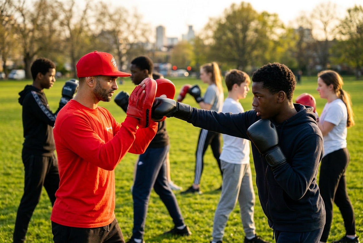 Free boxing classes in Burgess Park to keep young people off the streets – Southwark News