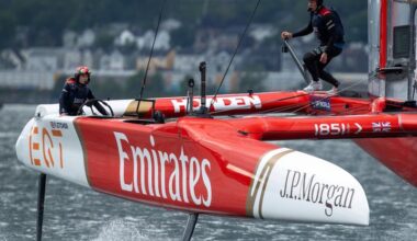 A day of two halves for Emirates GBR as 'wacky conditions' play havoc in Halifax on Race Day 1