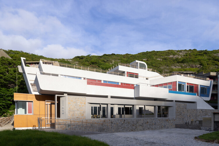 Zhoushan Chaishan Island Elderly Care Home / line+ studio - Exterior Photography, Windows