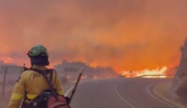12 dead and others injured in wildfire in southern Spain