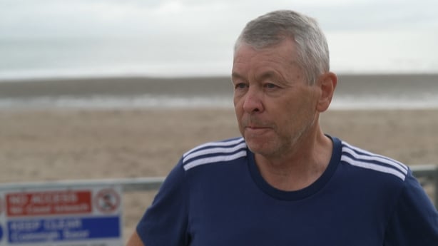 Local swimmer in Rush Barry Flynn says there were issues last summer with water quality