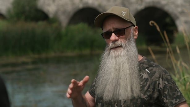 Local angler George McGrath says that it is an 'embarrassment' to bring foreign anglers to the River Suir due to overgrowth