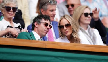 Rory McIlroy and Richard E Grant among stars in Wimbledon Royal Box on Day 3 - London Evening Standard
