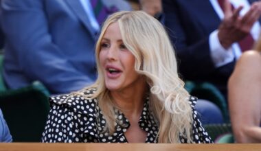 Ellie Goulding among stars in Wimbledon Royal Box on Day 4 - London Evening Standard