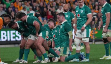 Ireland are a man down with debutant set for Japan call