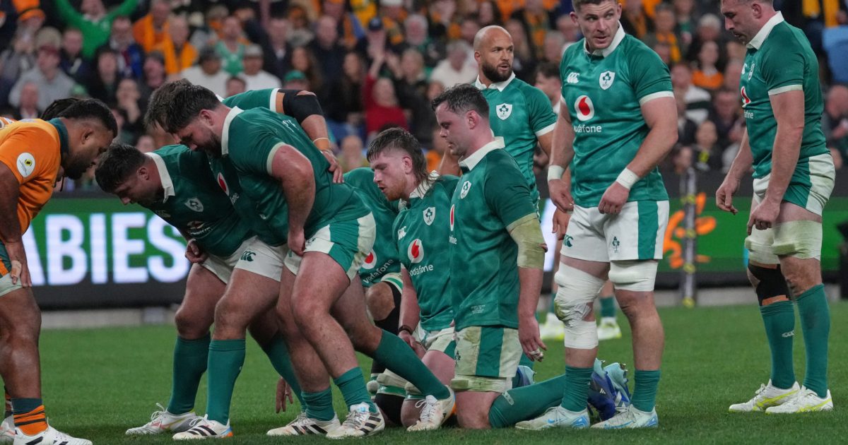 Ireland are a man down with debutant set for Japan call