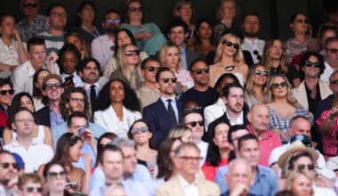 Sienna Miller and Stephen Graham among galaxy of stars at Wimbledon - London Evening Standard