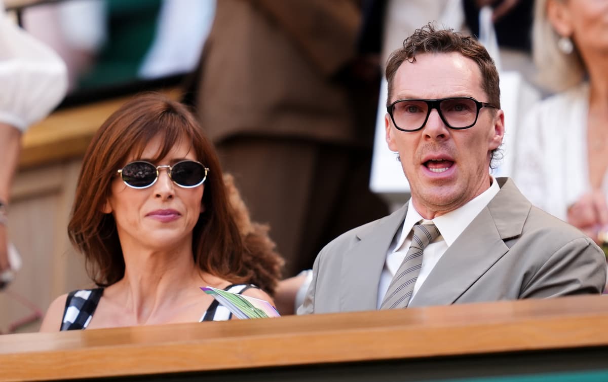 Benedict Cumberbatch and his wife among stars in Royal Box at Wimbledon on Day 9 - London Evening Standard