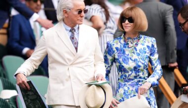 Who's in the Royal Box at Wimbledon? Anna Wintour, Baz Luhrmann and George MacKay among stars on Day 12